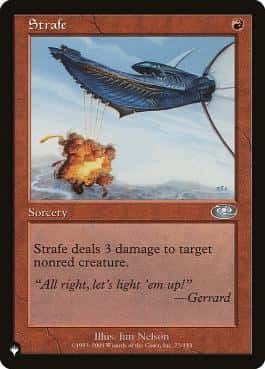 Strafe - Magic: The Gathering - PLS Near Mint Inglés - Carta de Magic: The Gathering en México | Hydra Collectables