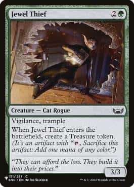 Jewel Thief - Magic: The Gathering - SNC Near Mint Inglés - Carta de Magic: The Gathering en México | Hydra Collectables