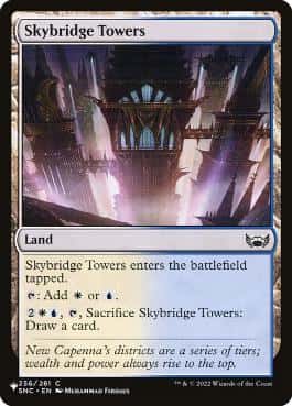 Skybridge Towers - Magic: The Gathering - SNC Near Mint Inglés - Carta de Magic: The Gathering en México | Hydra Collectables