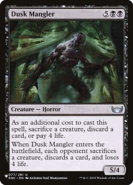 Dusk Mangler - Magic: The Gathering - SNC Near Mint Inglés - Carta de Magic: The Gathering en México | Hydra Collectables