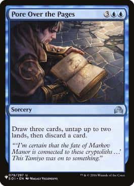 Pore Over the Pages - Magic: The Gathering - SOI Near Mint Inglés - Carta de Magic: The Gathering en México | Hydra Collectables