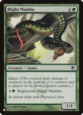 Blight Mamba - Magic: The Gathering - SOM Near Mint Inglés - Carta de Magic: The Gathering en México | Hydra Collectables