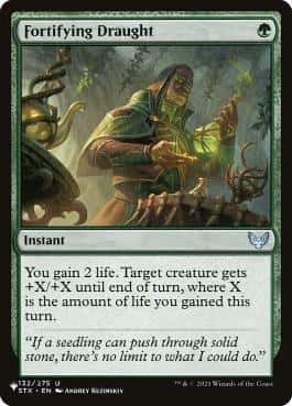 Fortifying Draught - Magic: The Gathering - STX Near Mint Inglés - Carta de Magic: The Gathering en México | Hydra Collectables