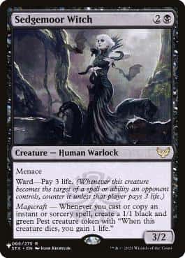 Sedgemoor Witch - Magic: The Gathering - STX Near Mint Inglés - Carta de Magic: The Gathering en México | Hydra Collectables