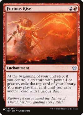 Furious Rise - Magic: The Gathering - THB Near Mint Inglés - Carta de Magic: The Gathering en México | Hydra Collectables