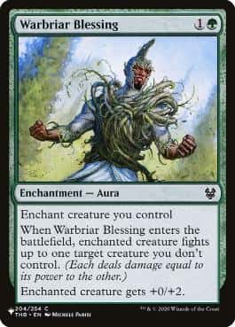 Warbriar Blessing - Magic: The Gathering - THB Near Mint Inglés - Carta de Magic: The Gathering en México | Hydra Collectables