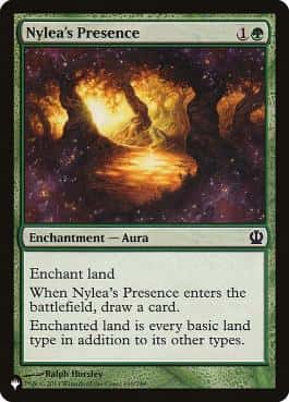 Nylea's Presence - Magic: The Gathering - THS Near Mint Inglés - Carta de Magic: The Gathering en México | Hydra Collectables