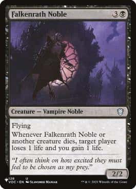 Falkenrath Noble - Magic: The Gathering - VOC Near Mint Inglés - Carta de Magic: The Gathering en México | Hydra Collectables
