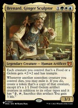 Brenard, Ginger Sculptor - Magic: The Gathering - WOC Near Mint Inglés - Carta de Magic: The Gathering en México | Hydra Collectables