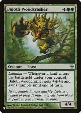 Baloth Woodcrasher - Magic: The Gathering - ZEN Near Mint Inglés - Carta de Magic: The Gathering en México | Hydra Collectables