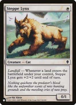Steppe Lynx - Magic: The Gathering - ZEN Near Mint Inglés - Carta de Magic: The Gathering en México | Hydra Collectables