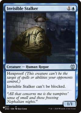 Invisible Stalker - Magic: The Gathering - ZNC Near Mint Inglés - Carta de Magic: The Gathering en México | Hydra Collectables