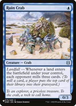 Ruin Crab - Magic: The Gathering - ZNR Near Mint Inglés - Carta de Magic: The Gathering en México | Hydra Collectables