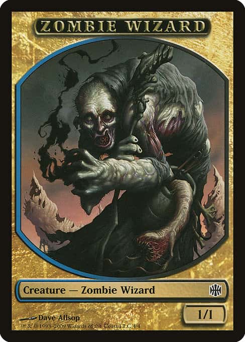 Zombie Wizard Token - Magic: The Gathering - ARB Near Mint Inglés - Carta de Magic: The Gathering en México | Hydra Collectables