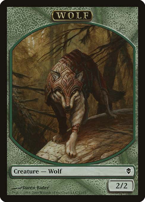 Wolf Token - Magic: The Gathering - ZEN Near Mint Inglés - Carta de Magic: The Gathering en México | Hydra Collectables