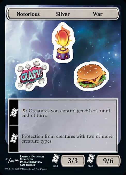 Notorious Sliver War - Magic: The Gathering - UNF Near Mint Inglés - Carta de Magic: The Gathering en México | Hydra Collectables
