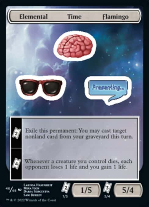 Elemental Time Flamingo - Magic: The Gathering - UNF Near Mint Inglés - Carta de Magic: The Gathering en México | Hydra Collectables