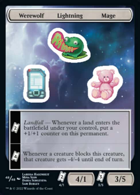 Werewolf Lightning Mage - Magic: The Gathering - UNF Near Mint Inglés - Carta de Magic: The Gathering en México | Hydra Collectables