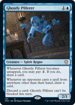 Ghostly Pilferer - Magic: The Gathering - VOC Near Mint Inglés - Carta de Magic: The Gathering en México | Hydra Collectables