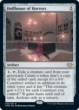 Dollhouse of Horrors - Magic: The Gathering - VOW Near Mint Inglés - Carta de Magic: The Gathering en México | Hydra Collectables