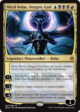 Nicol Bolas, Dragon-God - Magic: The Gathering - WAR Near Mint Inglés - Carta de Magic: The Gathering en México | Hydra Collectables