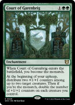 Court of Garenbrig - Magic: The Gathering - WOC Near Mint Inglés - Carta de Magic: The Gathering en México | Hydra Collectables