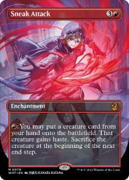 Sneak Attack - Magic: The Gathering - WOT Near Mint Inglés - Carta de Magic: The Gathering en México | Hydra Collectables