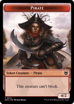 Pirate/Human Token - Magic: The Gathering - WOC Near Mint Inglés - Carta de Magic: The Gathering en México | Hydra Collectables