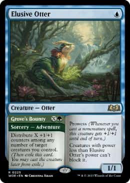 Elusive Otter - Magic: The Gathering - WOE Near Mint Español - Carta de Magic: The Gathering en México | Hydra Collectables