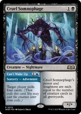 Cruel Somnophage - Magic: The Gathering - WOE Near Mint Inglés - Carta de Magic: The Gathering en México | Hydra Collectables