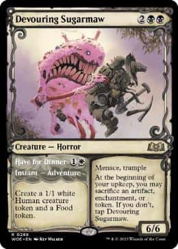Devouring Sugarmaw - Magic: The Gathering - WOE-BF Near Mint Inglés - Carta de Magic: The Gathering en México | Hydra Collectables