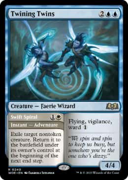 Twining Twins - Magic: The Gathering - WOE Near Mint Inglés - Carta de Magic: The Gathering en México | Hydra Collectables