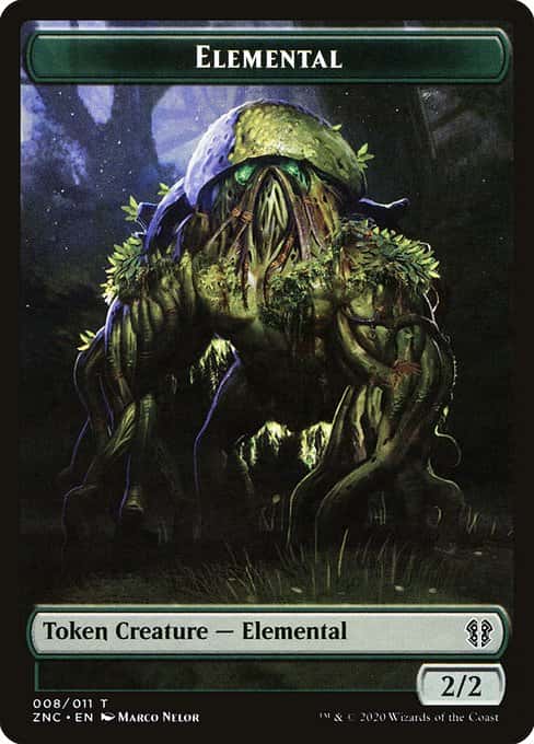 Elemental token - Magic: The Gathering - ZNC Near Mint Inglés - Carta de Magic: The Gathering en México | Hydra Collectables