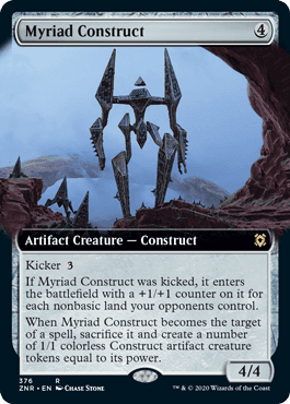 Myriad Construct - Magic: The Gathering - ZNR-BF Near Mint Inglés - Carta de Magic: The Gathering en México | Hydra Collectables