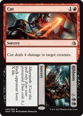 Cut/Ribbons - Magic: The Gathering - AKH-PRE Near Mint Inglés - Carta de Magic: The Gathering en México | Hydra Collectables
