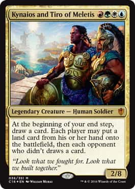 Kynaios and Tiro of Meletis(Over sized card) - Magic: The Gathering - C16 Near Mint Inglés - Carta de Magic: The Gathering en México | Hydra Collectables