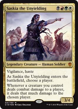 Saskia the Unyielding - Magic: The Gathering - C16 Near Mint Inglés - Carta de Magic: The Gathering en México | Hydra Collectables