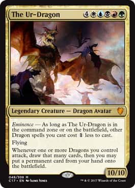 The Ur-Dragon(Over sized card) - Magic: The Gathering - C17 Near Mint Inglés - Carta de Magic: The Gathering en México | Hydra Collectables