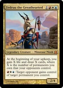 Zedruu the Greathearted(Over sized card) - Magic: The Gathering - CMD Near Mint Inglés - Carta de Magic: The Gathering en México | Hydra Collectables