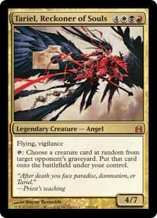 Tariel, Reckoner of Souls(Over sized card) - Magic: The Gathering - CMD Near Mint Inglés - Carta de Magic: The Gathering en México | Hydra Collectables