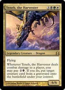 Teneb, the Harvester(Over sized card) - Magic: The Gathering - CMD Near Mint Inglés - Carta de Magic: The Gathering en México | Hydra Collectables