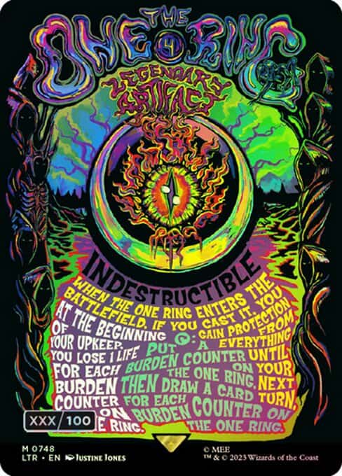 The One Ring - Magic: The Gathering - LTR-BF Near Mint Inglés - Carta de Magic: The Gathering en México | Hydra Collectables