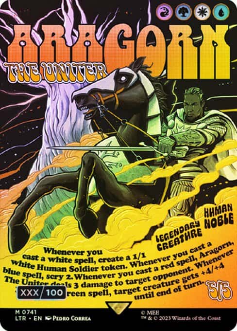 Aragorn, the Uniter - Magic: The Gathering - LTR-BF Near Mint Inglés - Carta de Magic: The Gathering en México | Hydra Collectables