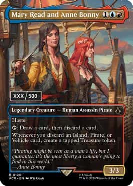 Mary Read and Anne Bonny - Magic: The Gathering - ACR-BF Near Mint Inglés - Carta de Magic: The Gathering en México | Hydra Collectables