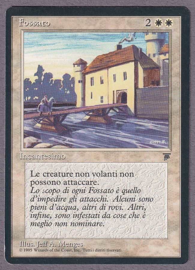 Moat - Magic: The Gathering - LEG Near Mint Italiano - Carta de Magic: The Gathering en México | Hydra Collectables