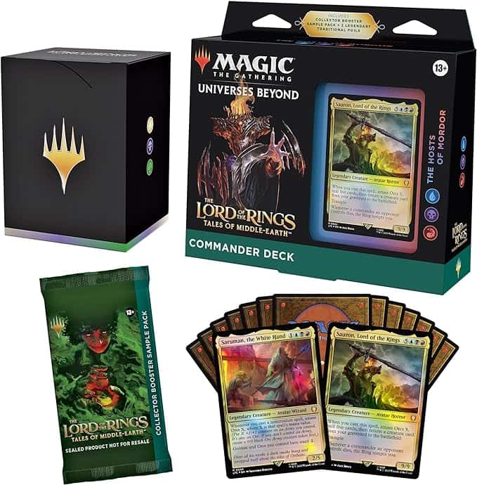 Magic The Gathering: Lord of The Rings Tales of Middle Earth - Commander Deck The Hosts of Mordor - Magic: The Gathering - LTR Near Mint Inglés - Carta de Magic: The Gathering en México | Hydra Collectables