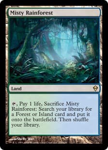 Misty Rainforest - Vista detallada 1 de Magic México | Hydra