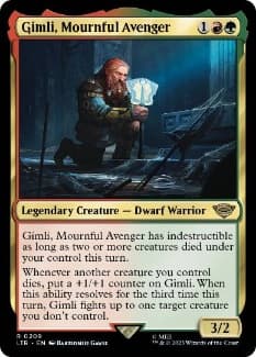 Gimli, Mournful Avenger - Vista detallada 1 de Magic México | Hydra