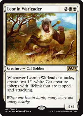Leonin Warleader - Vista detallada 1 de Magic México | Hydra