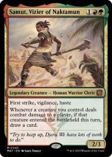 Samut, Vizier of Naktamun - Vista detallada 1 de Magic México | Hydra